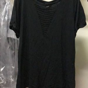 Torrid cut out tee (size 3)